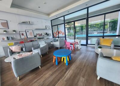 Spacious and modern living room with natural light