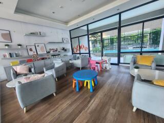 Spacious and modern living room with natural light