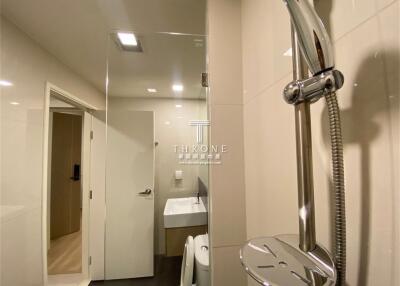 Modern bathroom interior with clean design
