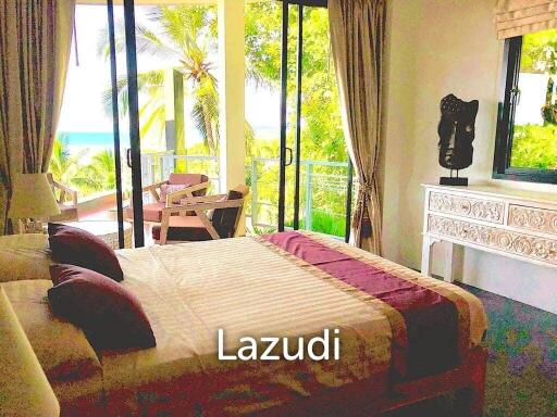 Bali-style Sea View 2-beds Pool Villa for Sale in Lamai