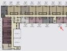 Architectural floor plan of a residential building