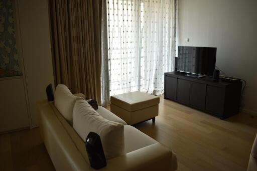 Spacious living room with natural light