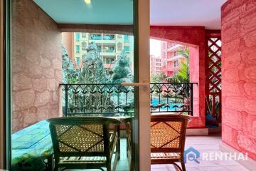 Good price Seven seas Jomtien  1 bedroom Pool view