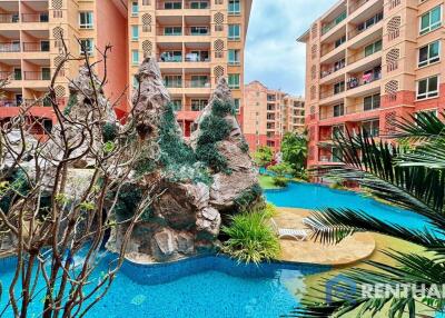 ขายคอนโด Seven seas Jomtien ขายขาดทุนราคาดีสุดในตลาด 1 ห้องนอน วิวสระ