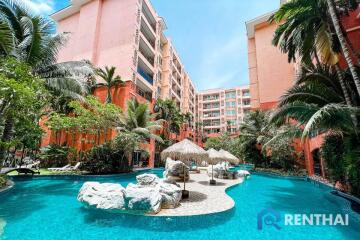 Good price Seven seas Jomtien  1 bedroom Pool view