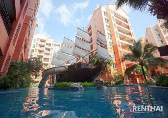 ขายคอนโด Seven seas Jomtien ขายขาดทุนราคาดีสุดในตลาด 1 ห้องนอน วิวสระ