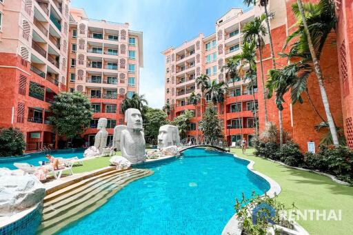 Good price Seven seas Jomtien  1 bedroom Pool view