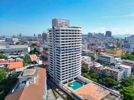 Studio Condo in PKCP Tower Central Pattaya C011515