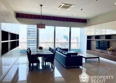 3-BR Penthouse at Circle Condominium near MRT Phetchaburi