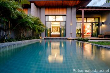 Ready to Move-in Modern 2 Bedroom Pool Villa, Nai Harn, Phuket