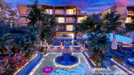 Pool Access 3-Bedroom Condo - 10m from Rawai Beach - Inside Luxury Lifestyle Resort