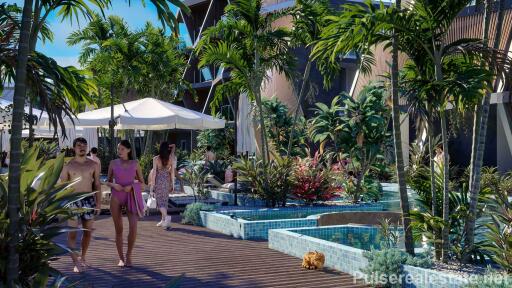 Pool Access 3-Bedroom Condo - 10m from Rawai Beach - Inside Luxury Lifestyle Resort