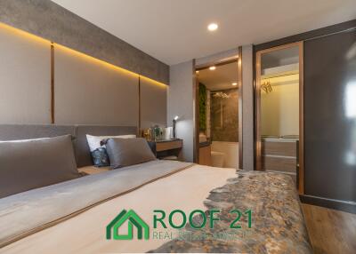 ลงทุนกับ ECO Resort 2 ห้องนอน 1 ห้องน้ำ 43.35 ตรม รับประกันค่าเช่า 6% 5 ปี บางเสร่