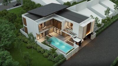 Luxurious 4-bedroom Pool Villa in Jomtien
