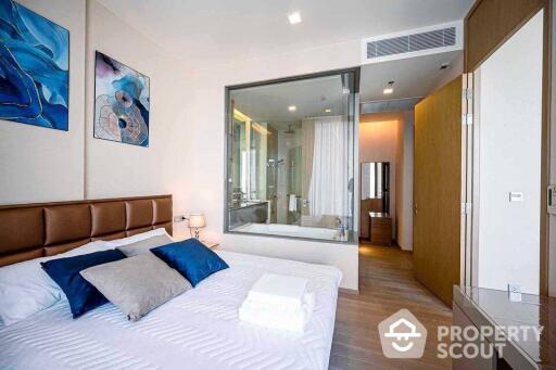 1-BR Condo at The Esse Asoke near MRT Sukhumvit