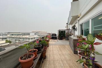 Mountain view! Beautiful 3 bedroom condo for sale in 103 Condo 2 in Nimman. Walk to shops and cafes.