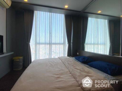 2-BR Condo at A Space Asoke-Ratchada near MRT Phra Ram 9