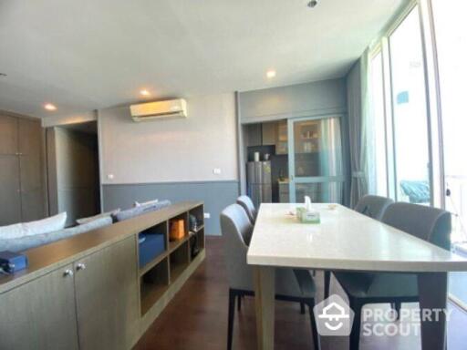 2-BR Condo at A Space Asoke-Ratchada near MRT Phra Ram 9