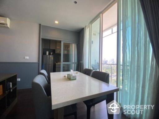 2-BR Condo at A Space Asoke-Ratchada near MRT Phra Ram 9