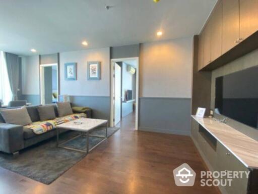 2-BR Condo at A Space Asoke-Ratchada near MRT Phra Ram 9