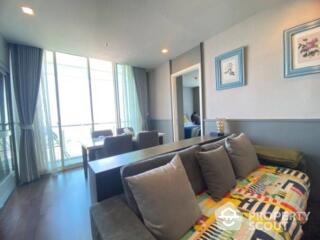 2-BR Condo at A Space Asoke-Ratchada near MRT Phra Ram 9