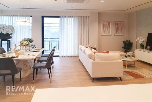 "Luxury 4-Bed Condo in Prime Central Bangkok Location"