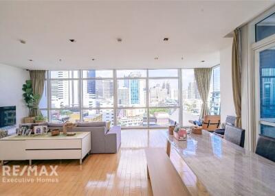 Prime Investment Opportunity: 3-Bedroom + Maid Condo at Athenee Residence BTS Ploenchit with Tenant!