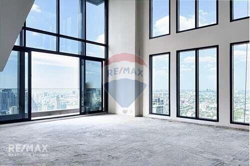 Luxurious Bareshell Penthouse Duplex with Breathtaking Views for Sale at Hyde Heritage Thonglor