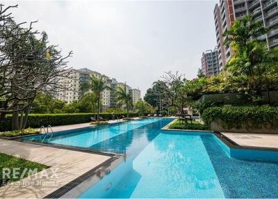 For Rent 3 Beds+1 Study Room, 3 Bathroom, Bangkok Garden Apartment