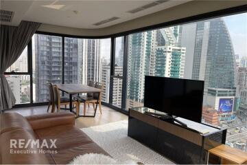 Ashton Asoke - 2 Bedrooms, 2 Bathrooms, and Breathtaking Panoramic Views!