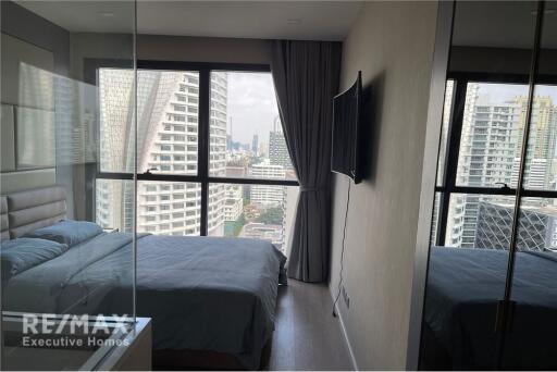 Ashton Asoke - 2 Bedrooms, 2 Bathrooms, and Breathtaking Panoramic Views!