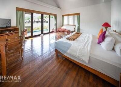 Huge 15 Rai Resort 56 Bungalows in Mae Nam 250M