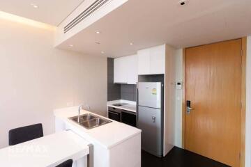 Pet friendly unit 1 bedroom on 14 floor Aequa Sukhumvit 49.