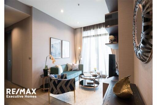 For Rent 2Bedroom 2Bathroom The Diplomat Sathorn Fully Furnish, Luxury style, BTS Surasak 5minutes !!!