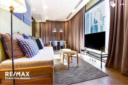 For Sale Ashton Asoke Condo, 2Bed 2Bath Size 64 Sqm, Sukhumvit 21 Fully Furnished, BTS Asoke(High Floor)