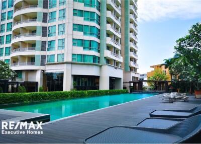 Modern 2bed 2bath with unblock view on a high floor & balcony in Sathorn