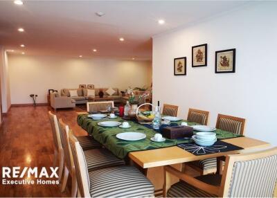 Modern 3+1bed 4bath 3 balconies, pet friendly & fully equipped kitchen in Phrom Phong