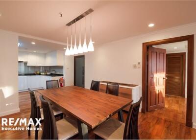 Newly Renovated! 2bed 2bath (158sqm) with unblocked park view & balcony in Asoke