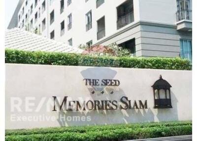 ให้เช่า 1 เตียง คอนโด ใน เดอะ ซี้ด เมมโมรี่ สยาม (The Seed Memories Siam)