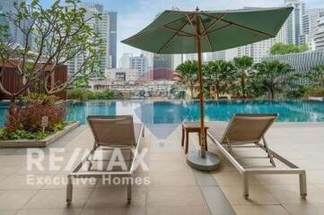 2BR Corner Unit Condo in the Heart of Bangkok, City Center