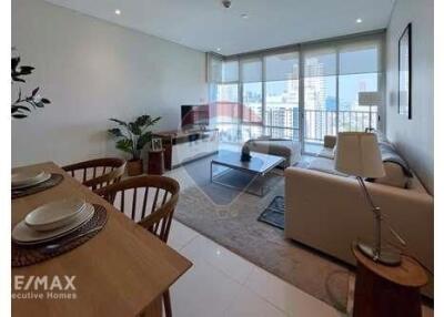 Modern 2 bedrooms with fully furnished  close to Thonglor BTS.