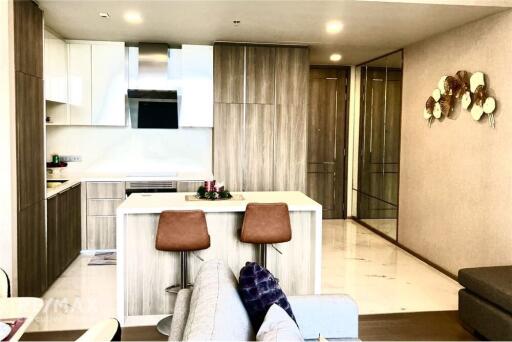 A luxury furnished unit located in a prime area of Asoke only 10 minutes walk to BTS Asoke.