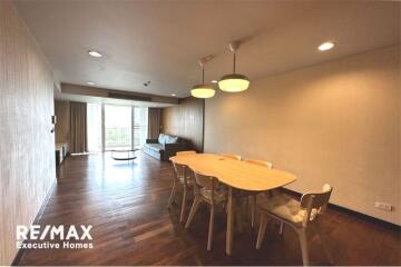 An apartment unit that is homey and furnished in a low-rise building 15 mins walk to BTS Thonglor.