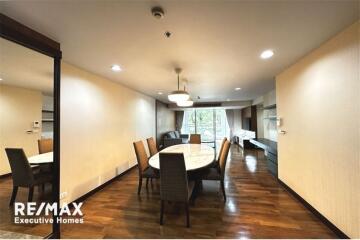 An apartment unit that is homey and furnished in a low-rise building 15 mins walk to BTS Thonglor.