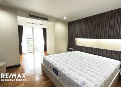 An apartment unit that is homey and furnished in a low-rise building 15 mins walk to BTS Thonglor.