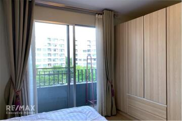 Nice and very new room with swimming pool view with 7 mins walk to BTS Udomsuk.