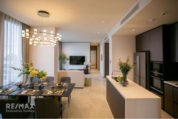 Beautiful 3 Bedrooms 3 Bathrooms Condo on Sukhumvit Road, 7 Mins Walk to BTS Nana