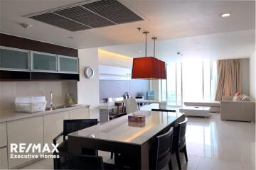 A modern, spacious with a spectacular view condo in Sathorn.