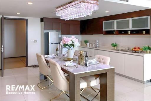 A modern, spacious with a spectacular view condo in Sathorn close by BTS Chong Nonsi.