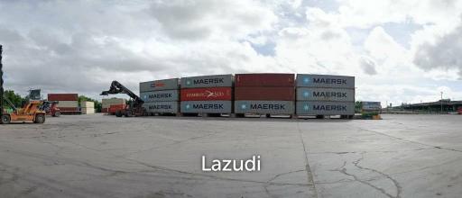 Container Yard for Rent at Leam Chabang